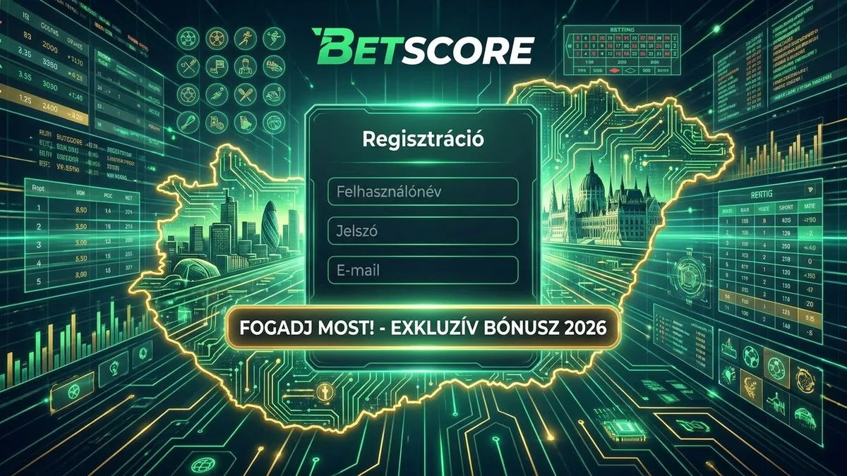 Regisztráció bónusszal